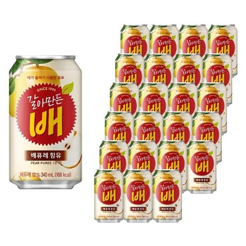 해태음료 갈아만든 배 340ml 72개 /s(1)