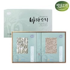 [9/10주문마감]감사6호 선물세트 (남해안산 세멸220g+중멸 200g) / 쇼핑백동봉