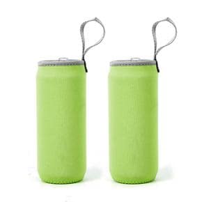 네오프렌 물병 파우치 2p 280ml 그린 물통 보틀 케이스 텀블러 카바 보온병