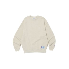 [23FW] [ASIA] Super Fleece 스웨트셔츠 (CREAM) CKTS3F413CR