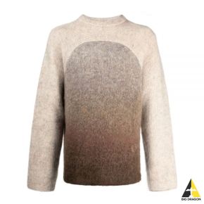 Gradient Rainbow Sweater Knit - Brown (ERL07N201) (그라데이션 레인보우 스웨터 니트)