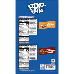 [해외직구] Pop-Tarts 팝타르트 2가지맛(스모어,초콜릿 퍼지) 토스터 페이스트리 48입