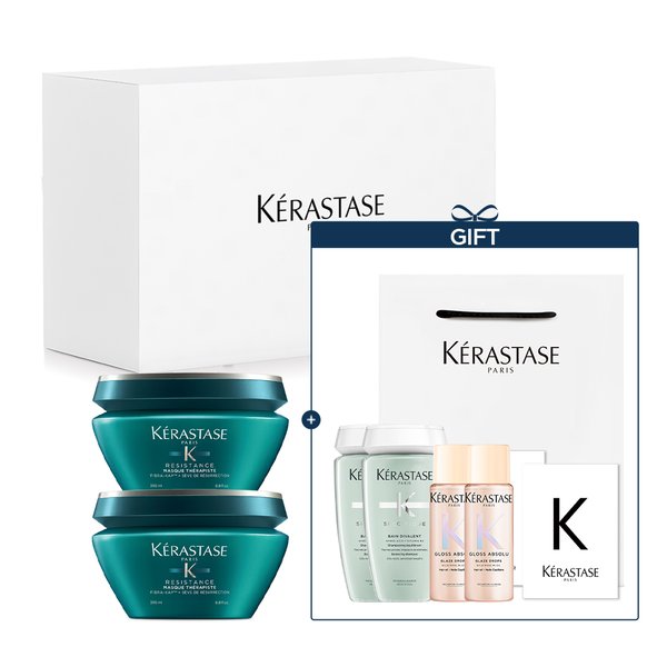 [5/선물세트] 듀오 세트 테라피스테 헤어 마스크 200ml [극손상 모발용/트리트먼트]
