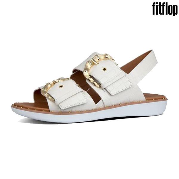 Duocomff 카이아크록샌들 크림 여성 신발 Y05-031