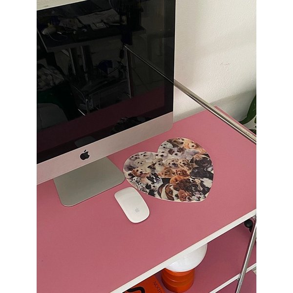 Love puppy mouse pad