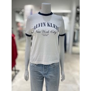[파주점] [캘빈클라인진]여성 링거 반팔 티셔츠 47F891G-YAF