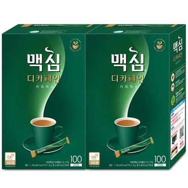  맥심 디카페인믹스 100T+100T