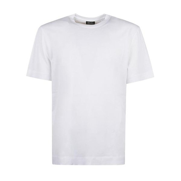 26SS 에르메네질도제냐 반팔 티셔츠 UH360A3H765N00 DOM