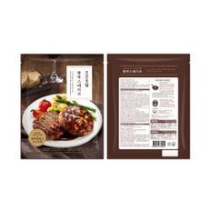 조선호텔 함박스테이크 520g X 5팩 (1팩당 / 함박스테이크 80g x 4개 + 데미글라스소스 100g x 2개)