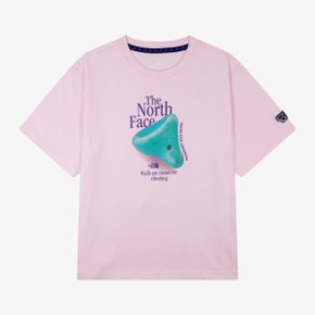 [노스페이스 키즈 공식] 키즈 업홀드 반팔 티 NT7US02V_SOP