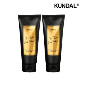 더 리얼 컬러코팅 블랙 트리트먼트 화이트머스크 150ml x2개