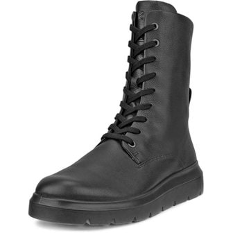 에코 [여주점] 여성 누벨 4CM 논슬립 지퍼포인트 미드컷 부츠 블랙 216213