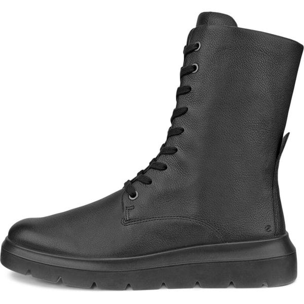 [여주점] 여성 누벨 4CM 논슬립 지퍼포인트 미드컷 부츠 블랙 216213