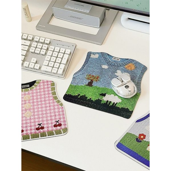 귀여운 니트모양 마우스패드  ver2.0