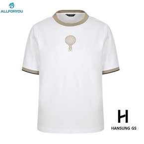 [[여성] ]One point short sleeve t-shirt -WH