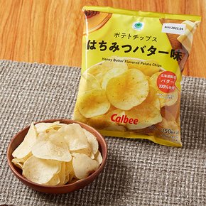 일본 훼미리마트 포테이토칩 허니 버터 맛 62g