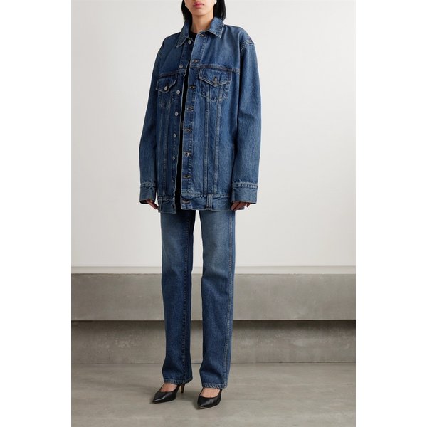 케이트 로스 오버사이즈 데님 재킷 블루 1647597325519180