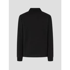 26FW [Essential] 남녀공용 피케 칼라넥 티셔츠 - 블랙(BC6841E925)