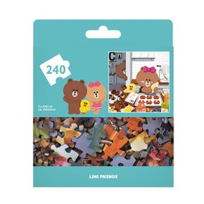 브라운프렌즈 수제 디저트 직소퍼즐 240PCS