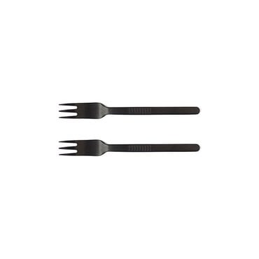 엑스투 Amabro 아마브로 Dessert Fork (Set of 2) 디저트 포크 블랙(주문 후 6개월 소요)