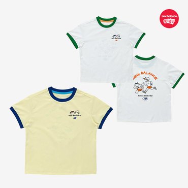 뉴발란스키즈 SUMMER PLAYTIME_냉감 링거 반팔 티셔츠 (NK9EF2202U)