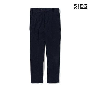 지이크 [THE S] 지이크 S/S 네이비 베이직 테이퍼드핏 롱 팬츠 (PEFAC4509)