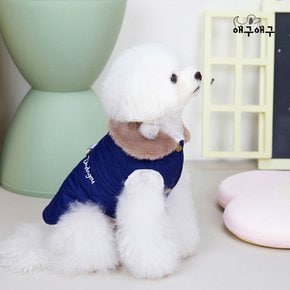 강아지 겨울옷 레이디퀼팅 패딩조끼