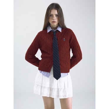 후아유 Steve Cable Cardigan WHCKF4901F