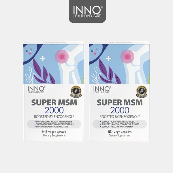 뉴질랜드 Inno Health 이노헬스 슈퍼 MSM 2000 60정 2팩