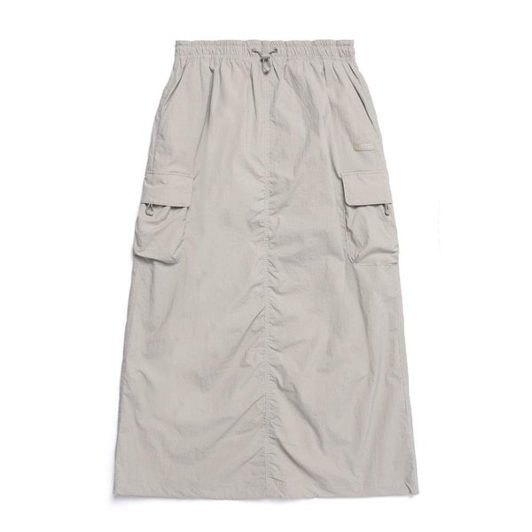[여주점] N251WSK080 여성 시그너스 우븐 스트레치 카고 포켓 스커트 MOURNING BEIGE