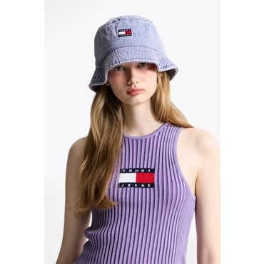 타미진스 공용 헤리티지 데님 버킷햇 T32F6AHT06TWT1 TOMMY JEANS