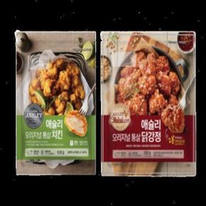 반반 치킨 세트 ( 통살 치킨 1 + 닭강정 치킨 1 )