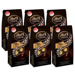 Lindt Lindor Kugeln 70% Cacao 린트 린도르 카카오 70% 초콜릿 6개