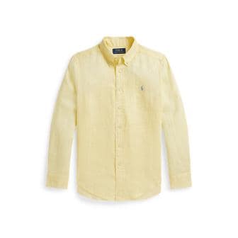 폴로 랄프 로렌 폴로 키즈 남아 8-18세 리넨 셔츠(CWPOWOVY6820660700)