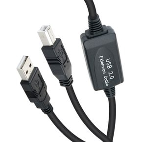 타입B 연장 리피터 케이블 USB-B / 10미터