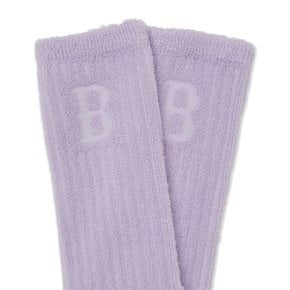 (공식)26N 베이직 엠보 하이 양말 BOS (Lavender) 7ASOB326N-43LDS