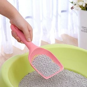 고양이 배변 촘촘한 모래삽