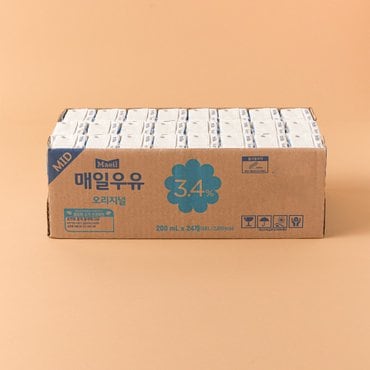 매일 멸균우유 오리지널 200ml X 24입