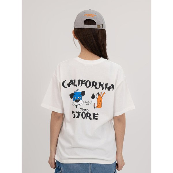 CALIFORNIA STORE LIMITED COLLAB TEE  (OFF WHITE)