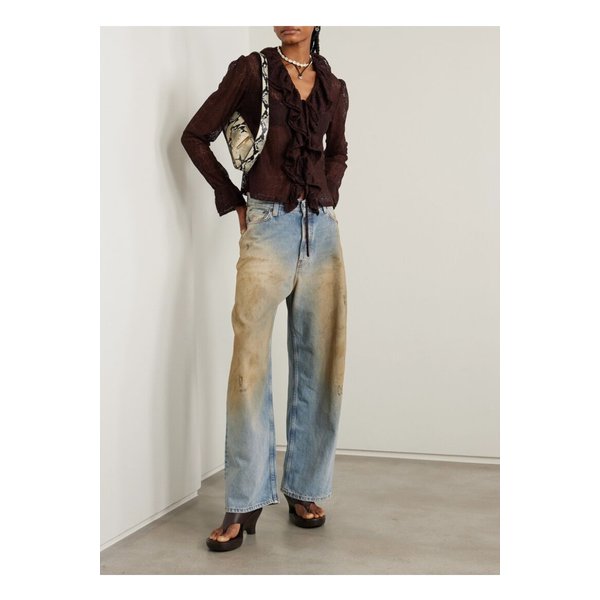 2023 디스트레스  미드라이즈 와이드 진 블루 46376663162861418