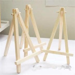 우드 미니이젤 거치대 휴대폰명함메모 스탠드받침
