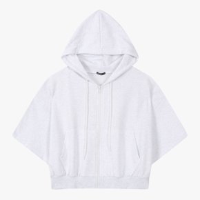 루즈핏 크롭 후드 집업 LBJM255Z1_7358