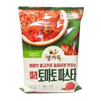 풀무원 [모닝배송][우리가락]풀무원 칠리 토마토파스타 2인분