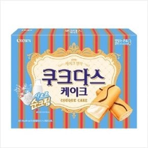 크라운 쿠크다스 케이크 154g x12