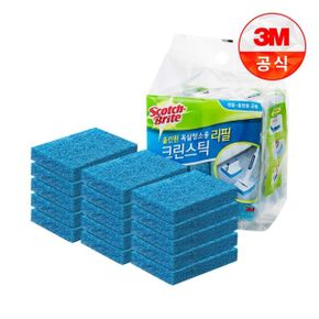 3M 크린스틱 뉴올인원 욕실청소용 리필15입