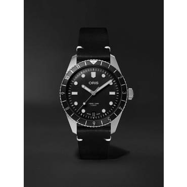  [해외배송] DIVERS SIXTYFIVE 오토매틱 40MM 스테인레스 스틸 & 레더 시계 REF 노 0 B0080213783