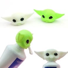 재미있는 귀여운 외계인 모양 치약짜개 치약짜기 캐릭터 피규어 요다 치약머리 아기 치약 장난감 키덜트