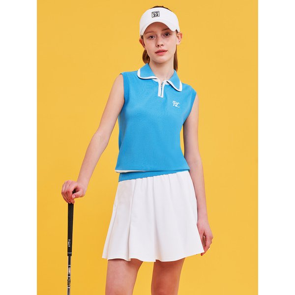 카라넥 민소매 티셔츠 MK3MV320_BLU