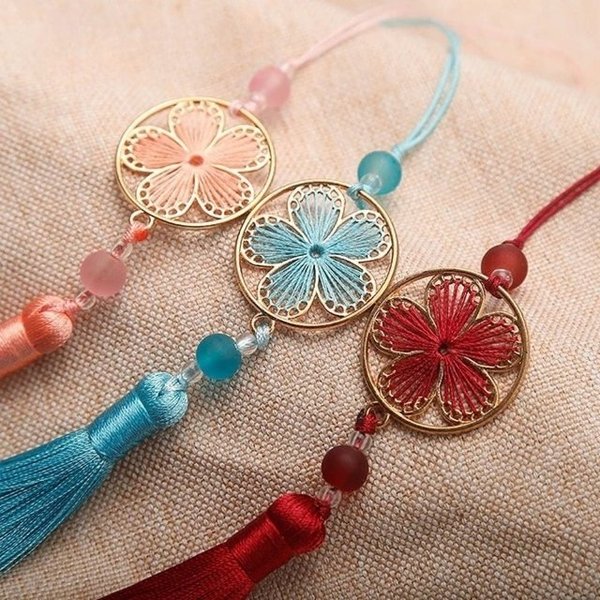 한복 노리개 키링 한복 악세사리 장신구 전통 키링 (WFG6TRB)