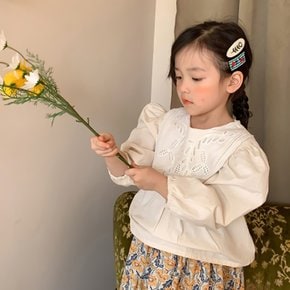 블라우스 여아 아동 봄 신상 미로레이스